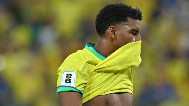 Rodrygo Goes, con Brasil.