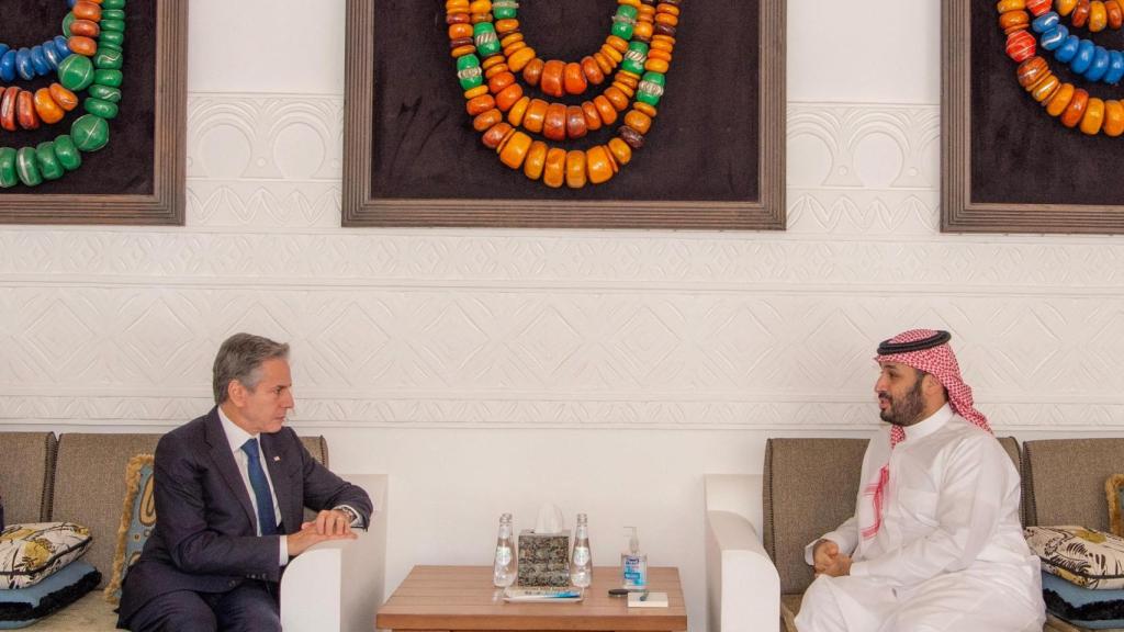 Blinken, junto a Bin Salman este domingo