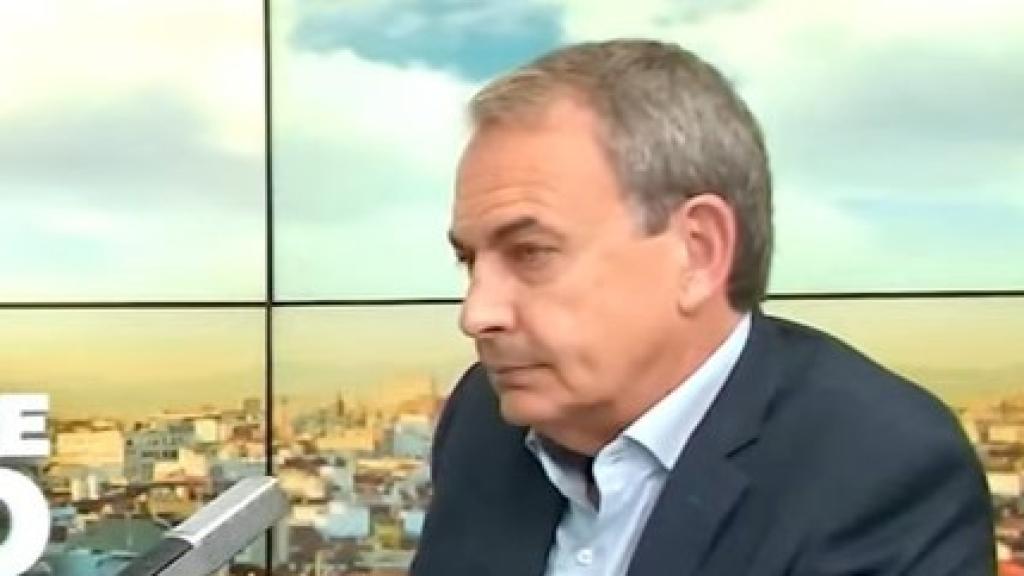 José Luis Rodríguez Zapatero este lunes en su entrevista en 'Más de Uno' de Onda Cero.