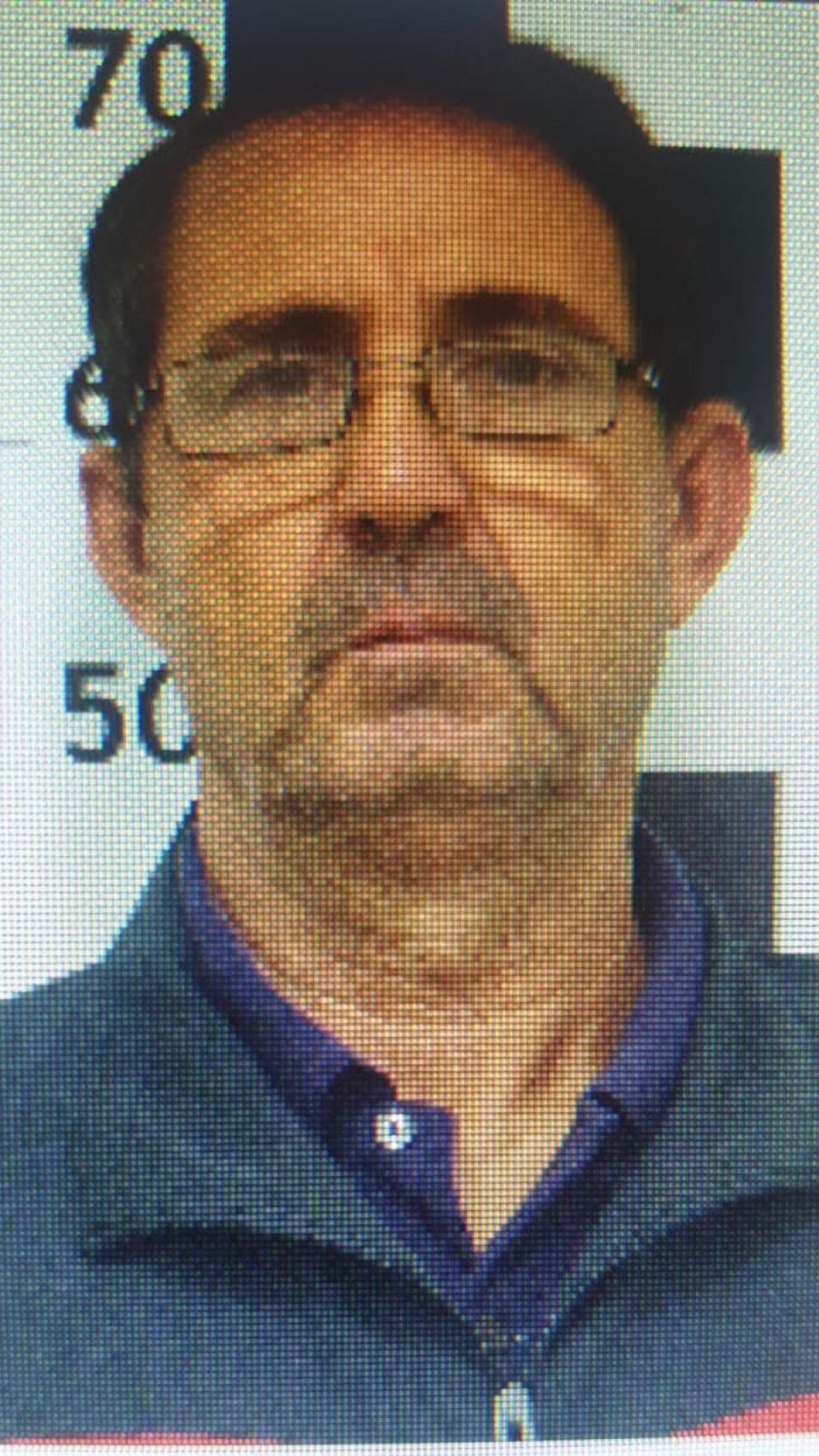 Miguel Ángel, tras ser detenido por la Guardia Civil.