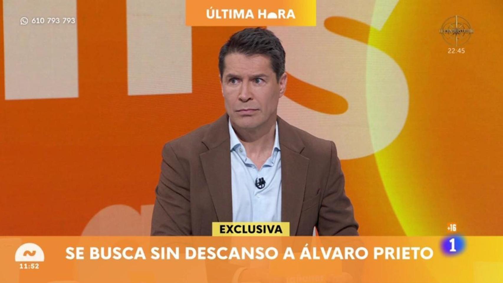 Jaime Cantizano pide perdón por mostrar las imágenes del cuerpo de Álvaro Prieto y TVE retira las imágenes