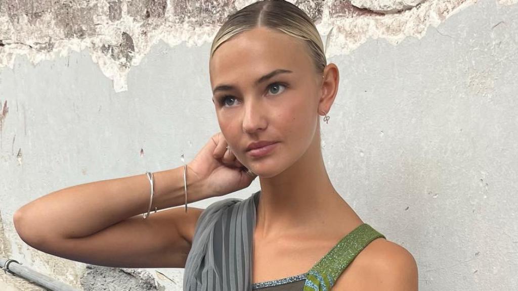 Mia Regan, la novia de Romeo Beckham, en una imagen de sus redes sociales.