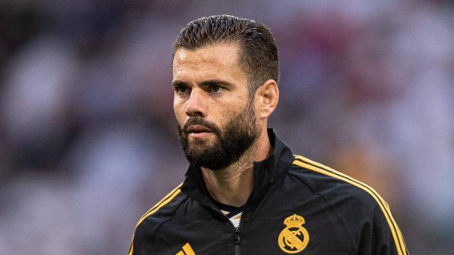 Nacho Fernández, con el Real Madrid