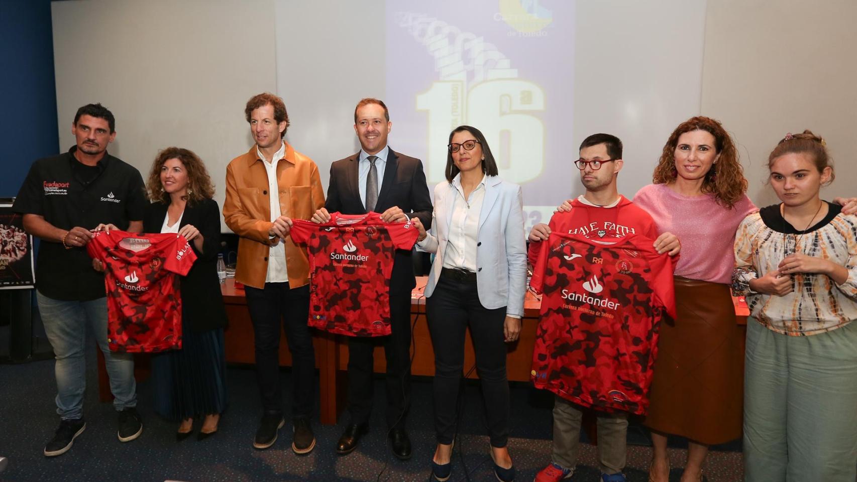 Presentación de la Carrera Nocturna de Toledo. Foto: Ayuntamiento de Toledo.