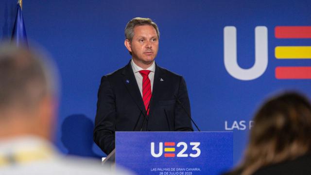 El ministro de Sanidad en funciones, José Manuel Miñones.