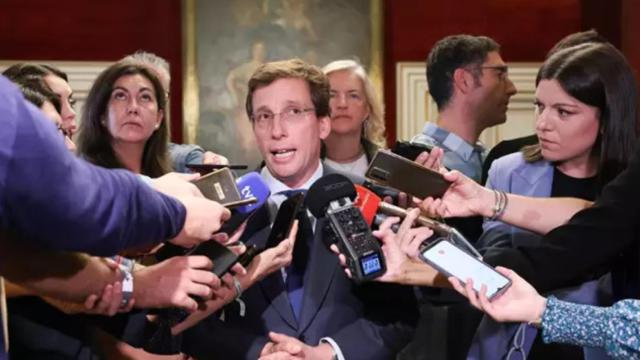 El alcalde de Madrid, José Luis Martínez-Almeida.