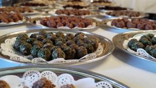 La pastelería del cocktail del Palacio Real cada 12 de octubre