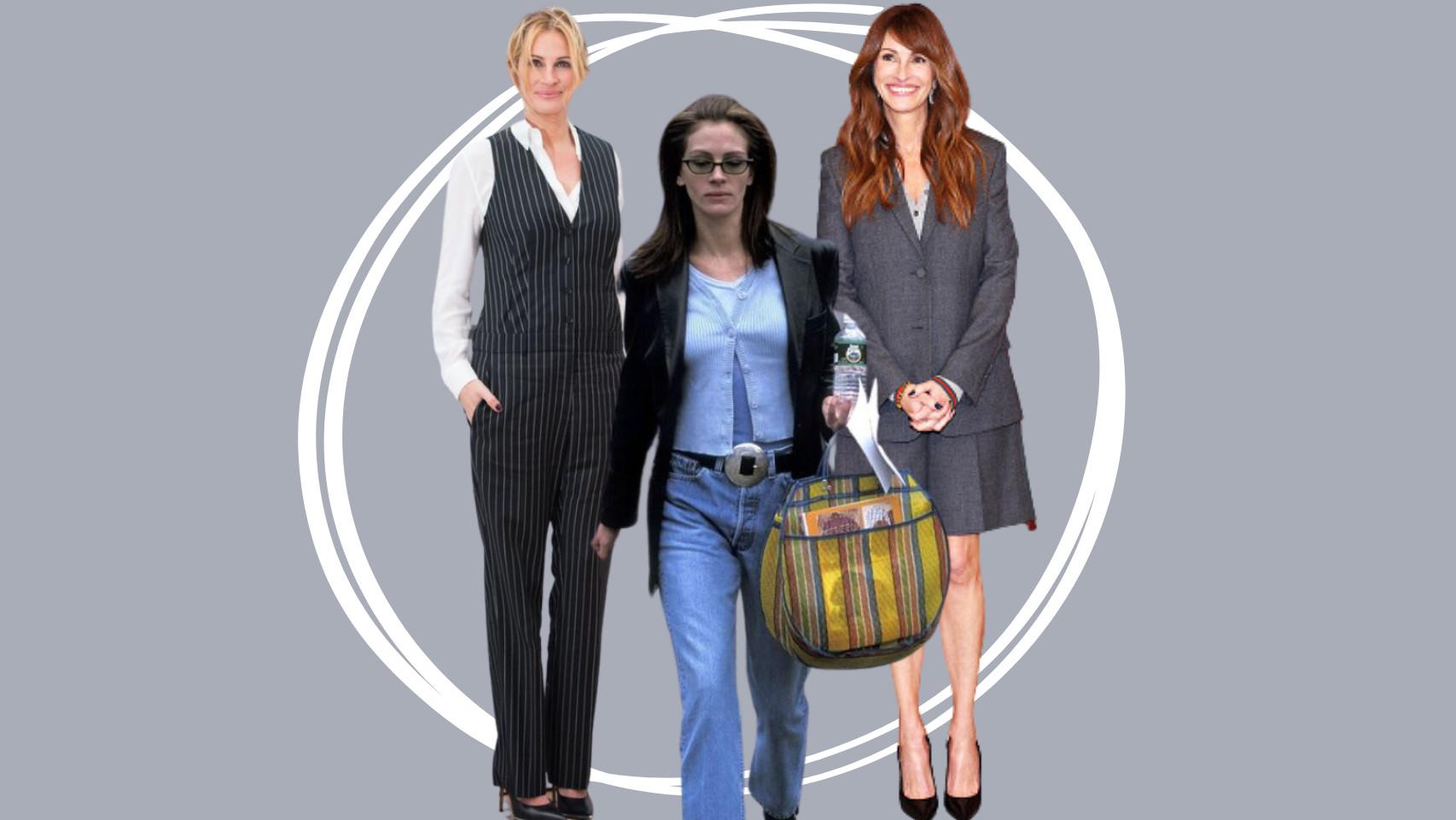 Montaje estilismos Julia Roberts