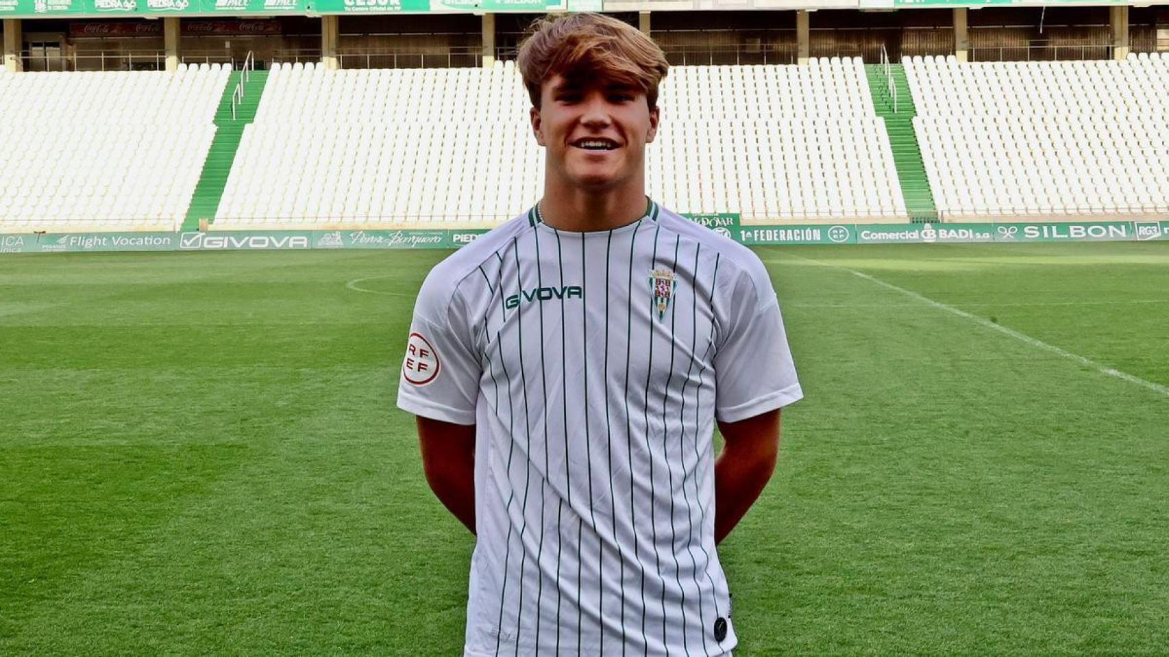Álvaro Prieto, jugador Córdoba CF desaparecido.