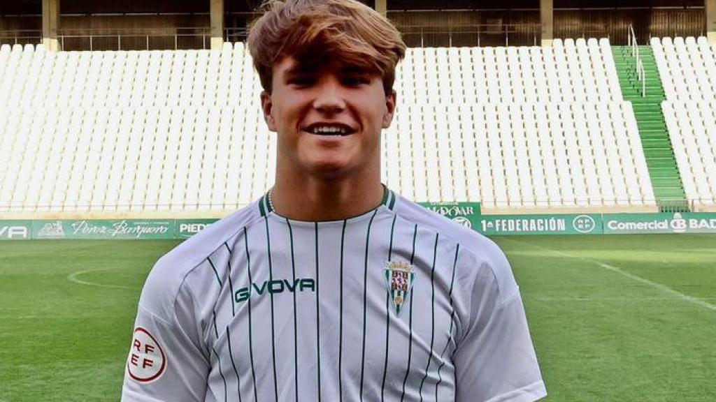 Álvaro Prieto, jugador Córdoba CF desaparecido.