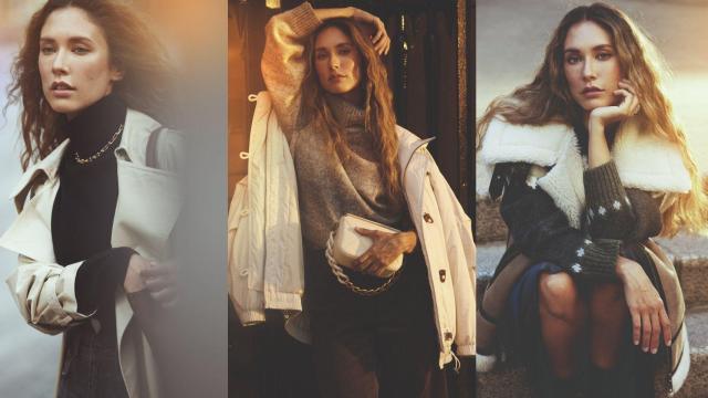 Recopilación de imágenes de la campaña editorial de Tintoretto.