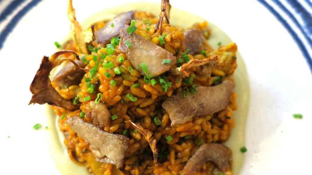 Un plato de arroz de La Nacional.