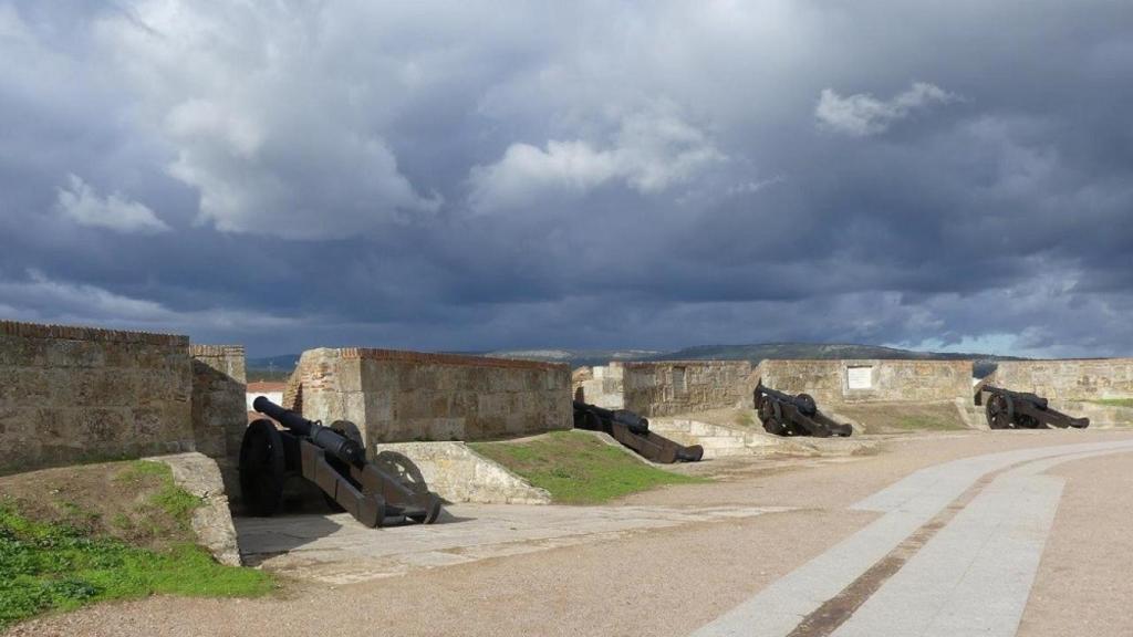 Cañones en la muralla de Ciudad Rodrigo