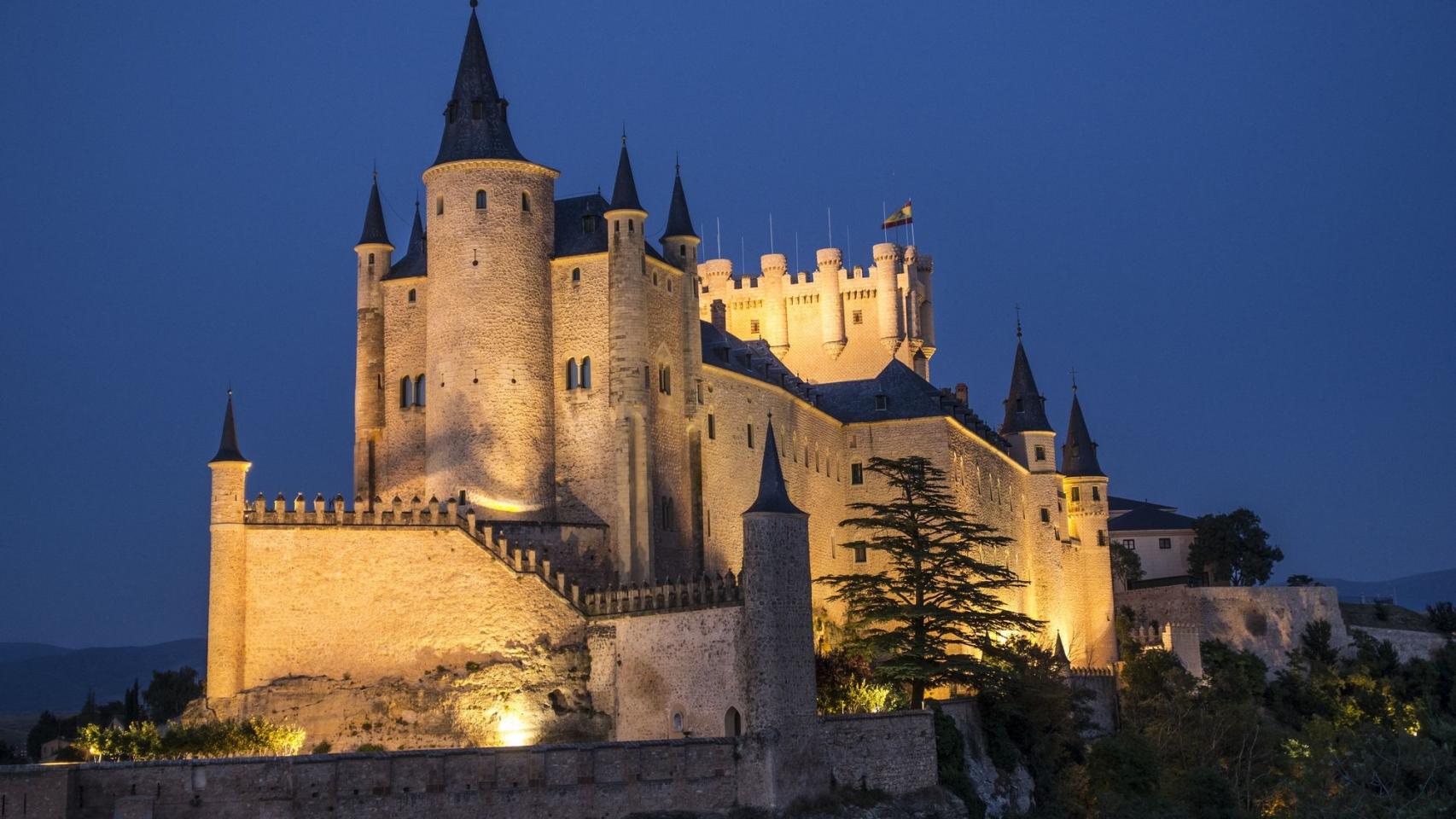 Imagen del Alcázar de Segovia.