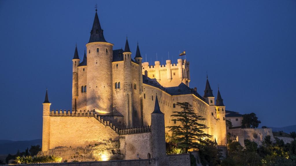 Imagen del Alcázar de Segovia.