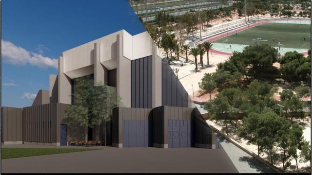 Proyecto de refoma del Pitiu Rochel y de las pistas de atletismo.