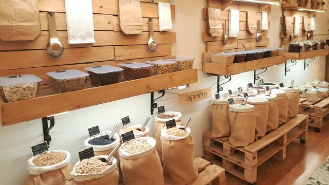 Los productos de la tienda a granel Delizies.