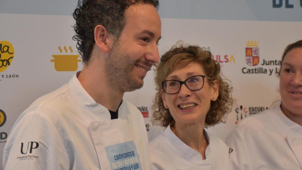 Begoña Río, una de las ganadoras del Campeonato de Cocina y Repostería de Castilla y León