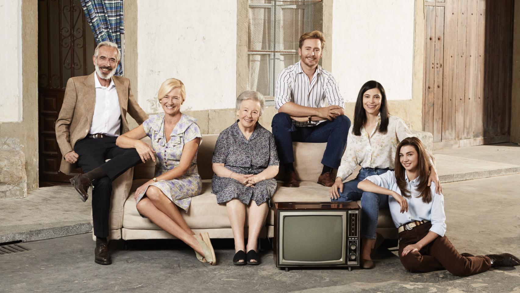 Posado de la última temporada de 'Cuéntame'.