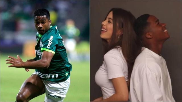 Endrick con su profesora Sara Duque