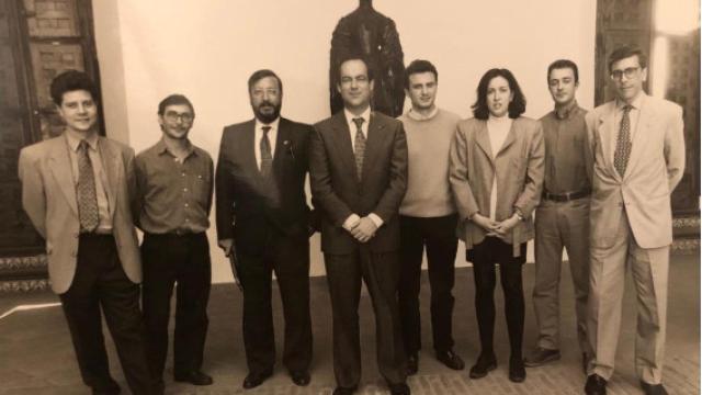 La antigua foto de Page que ha vuelto a circular entre los periodistas de Castilla-La Mancha
