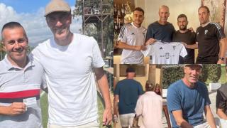 Zinedine Zidane, cazado en Marbella disfrutando del buen clima.