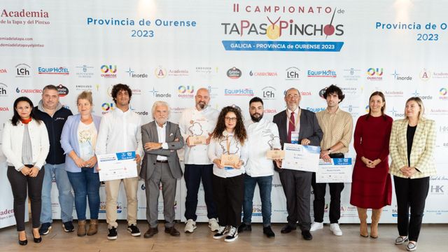 Imagen de la entrega de premios.