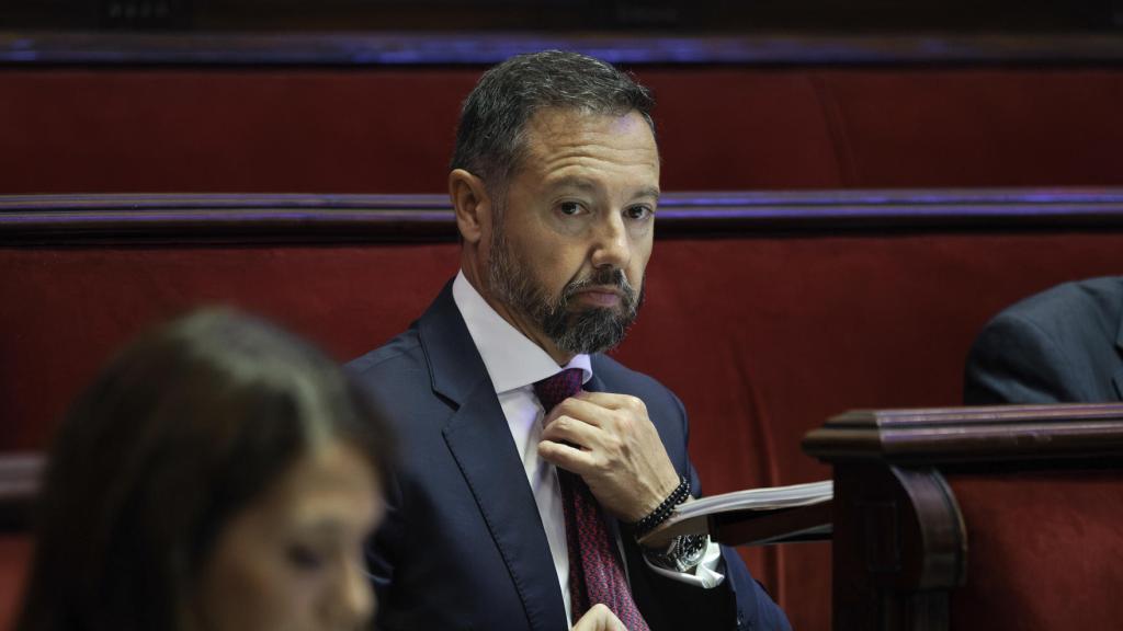 Juanma Badenas en el último pleno municipal