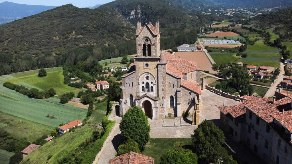 Una panorámica de la iglesia de San Vicente