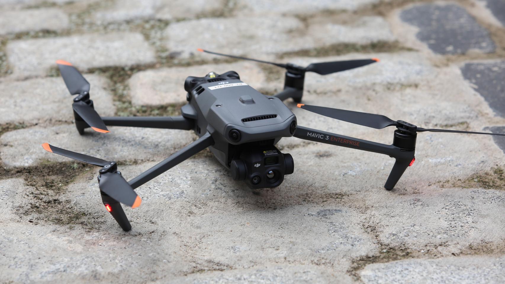 Imagen de archivo de un dron