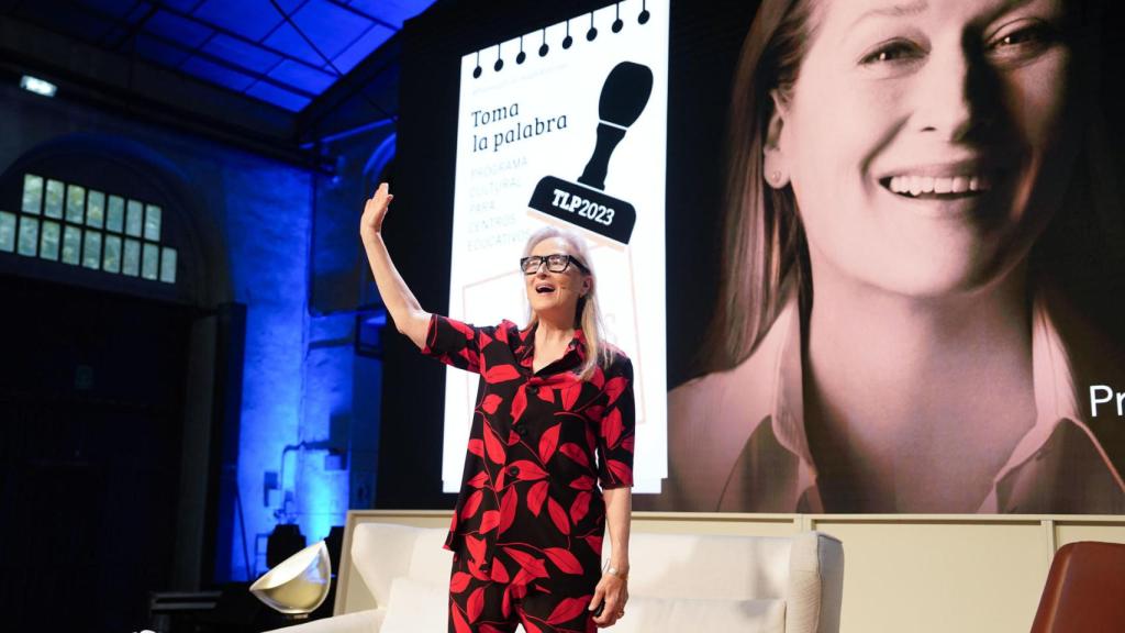 La actriz estadounidense Meryl Streep, Premio Princesa de Asturias de las Artes 2023 / Foto: EFE/Paco Paredes
