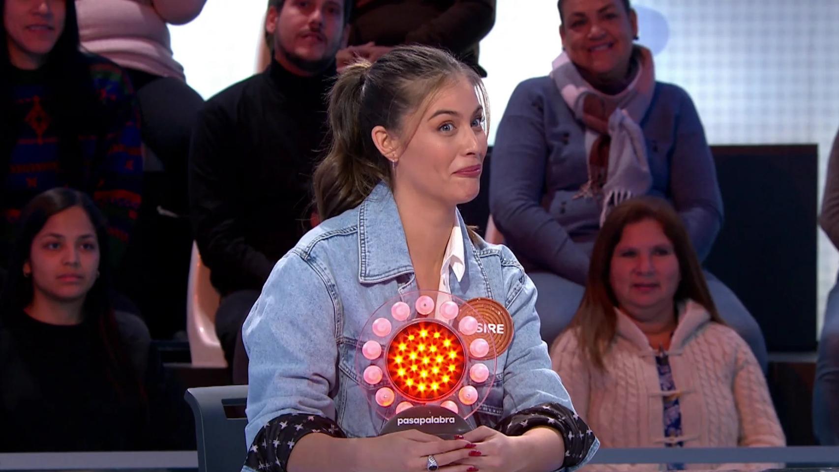 Desiré Cordero en 'Pasapalabra'.