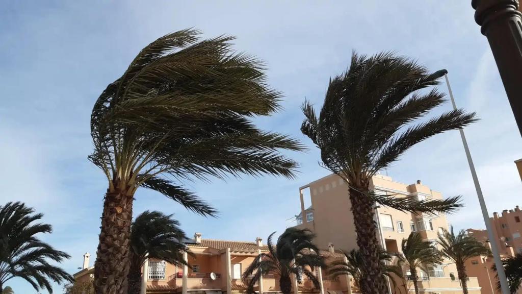 La alerta amarilla pasa a ser naranja este jueves en Alicante por viento fuerte y olas de 5 metros