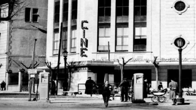 Cine España, en la plaza del mismo nombre de Salamanca