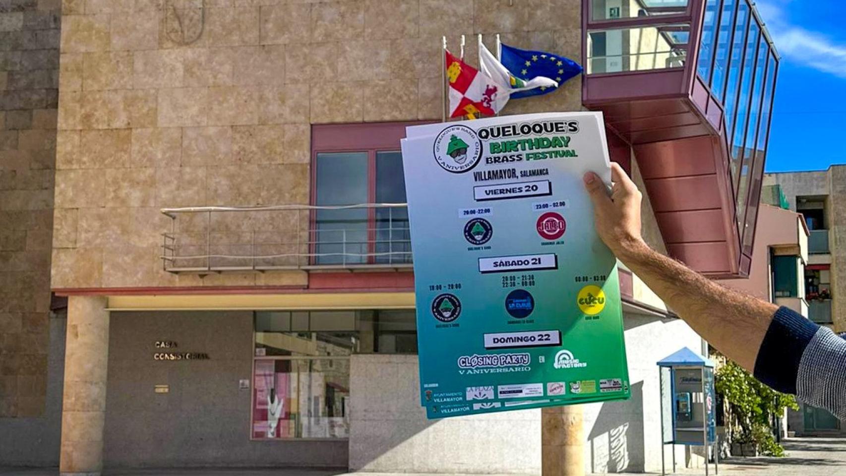 Gran encuentro de charangas en Villamayor