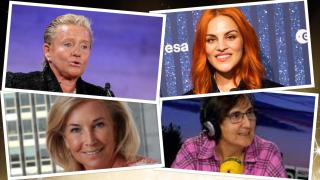 Arriba: las leonesas María José Álvarez y Sara García. Abajo, la burgalesa María Dolores Dancausa y la soriana Verónica Fernández.