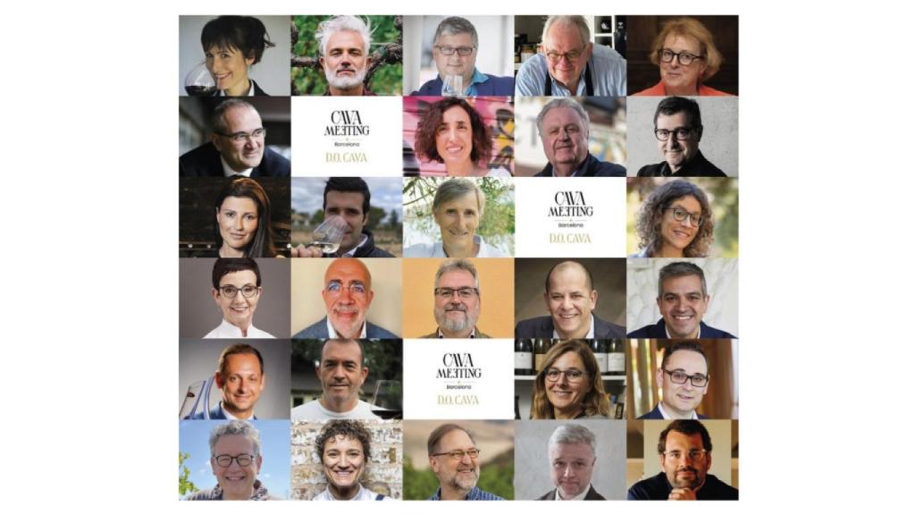 Los rostros participantes en Cava Meeting