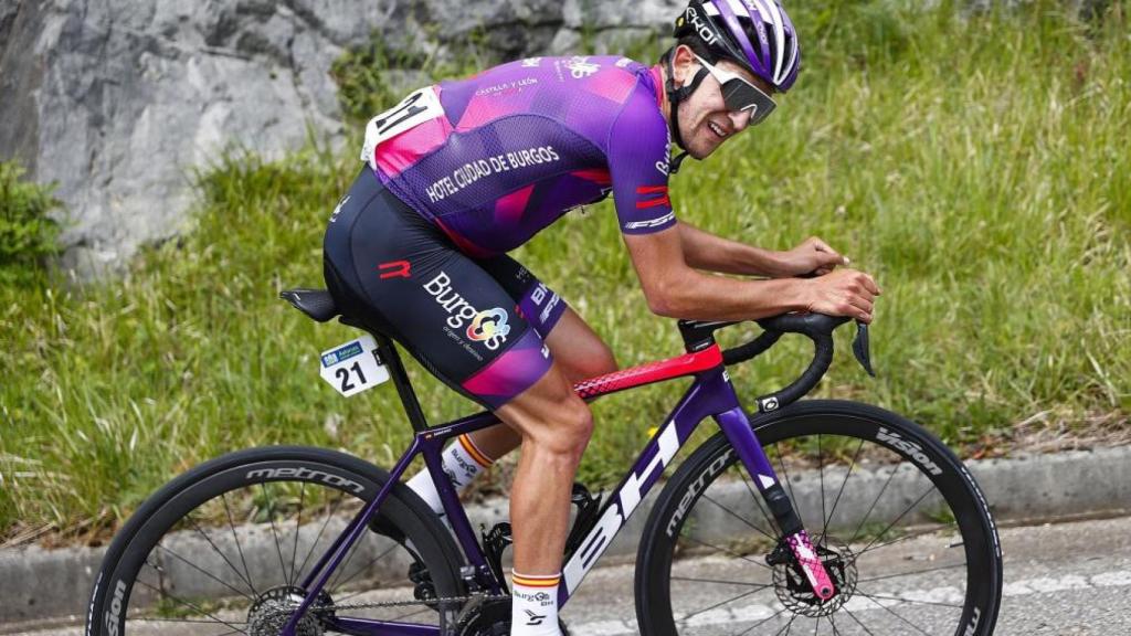 Pelayo Sánchez, con el Burgos BH.