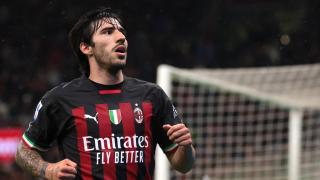Sandro Tonali, con el Milan