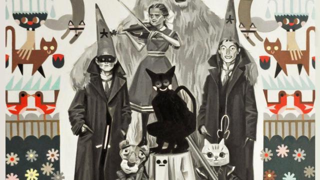 Detalle de la obra que María José Gallardo presenta en el stand de la galería La Gran en la feria Estampa.