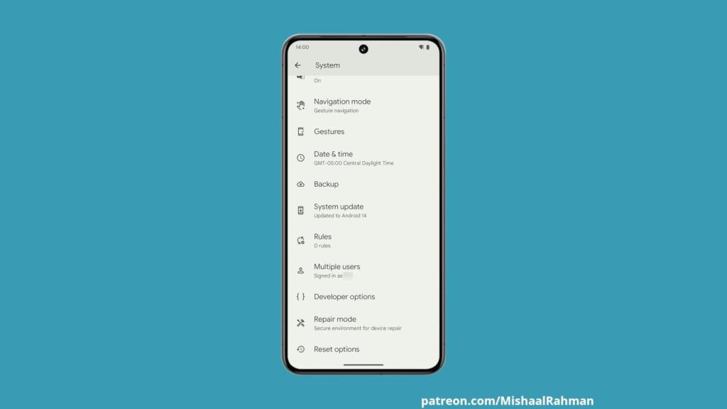 El nuevo modo de reparación de Android aparecerá como una opción en la Configuración