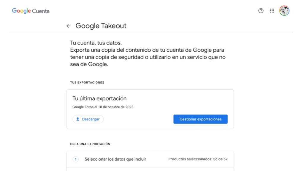 Interfaz de Google Wallet
