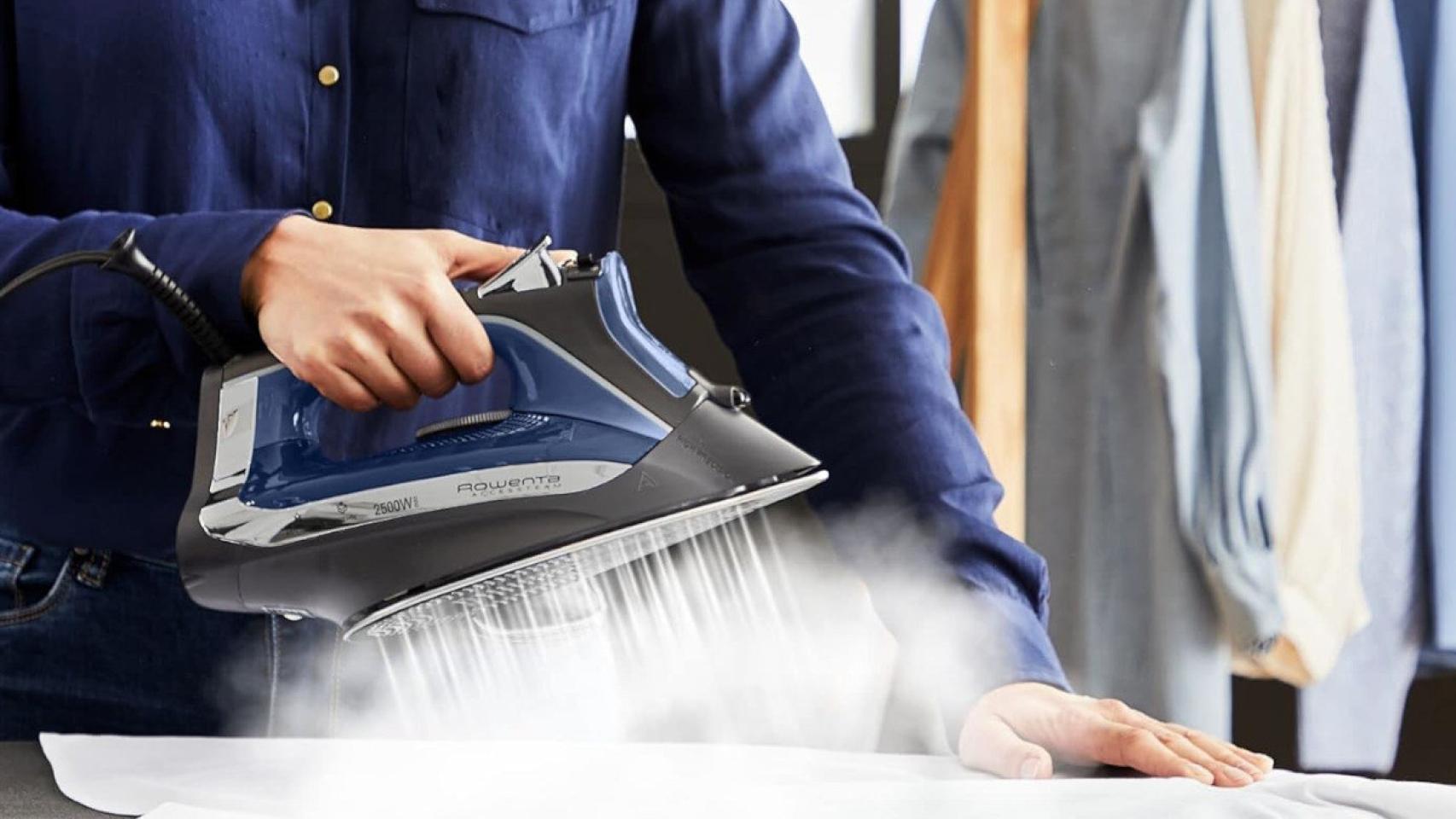 Esta plancha de vapor de Rowenta ahora tiene un descuentazo del 28% ¡solo en Amazon!