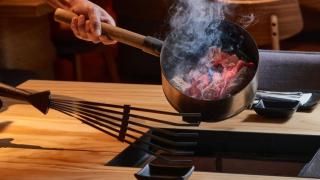 Uno de los platos del restaurante premiado Pilar Akaneya.