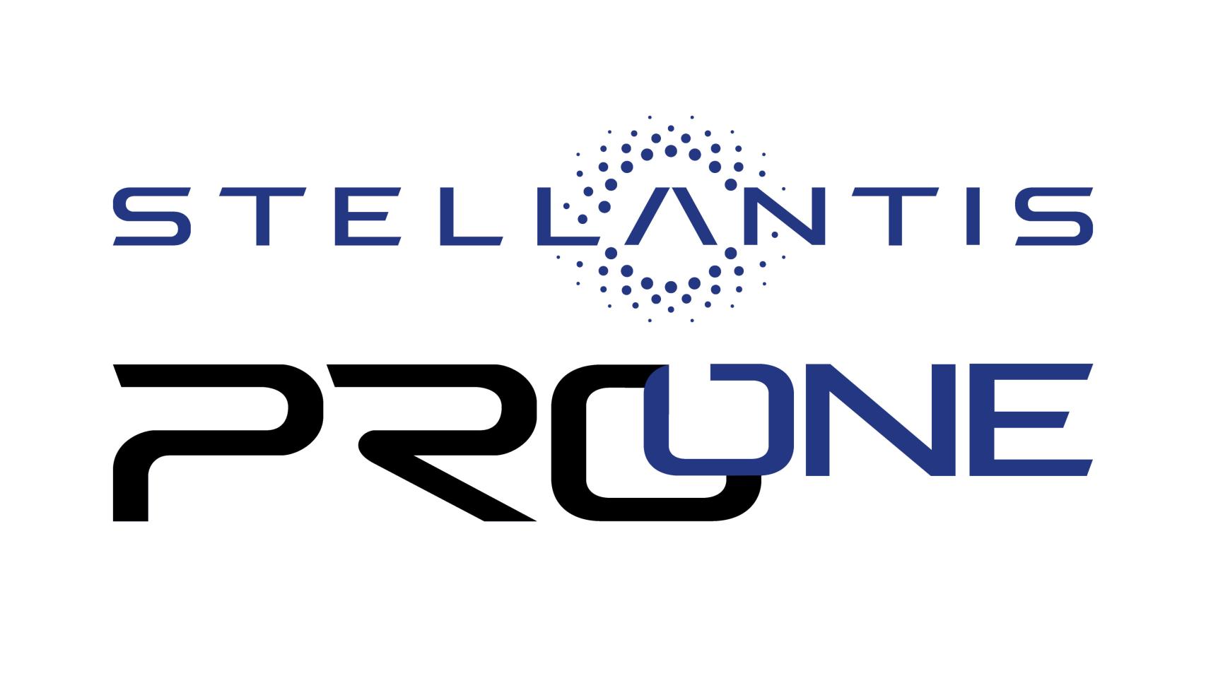 Emblema de Stellantis Pro, la división de comerciales de Stellantis.