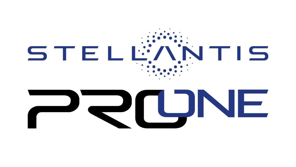 Emblema de Stellantis Pro, la división de comerciales de Stellantis.