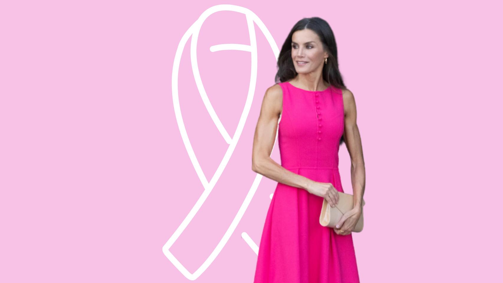 Montaje fotografía de la reina Letizia