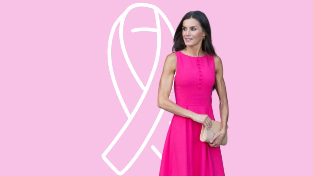 Montaje fotografía de la reina Letizia