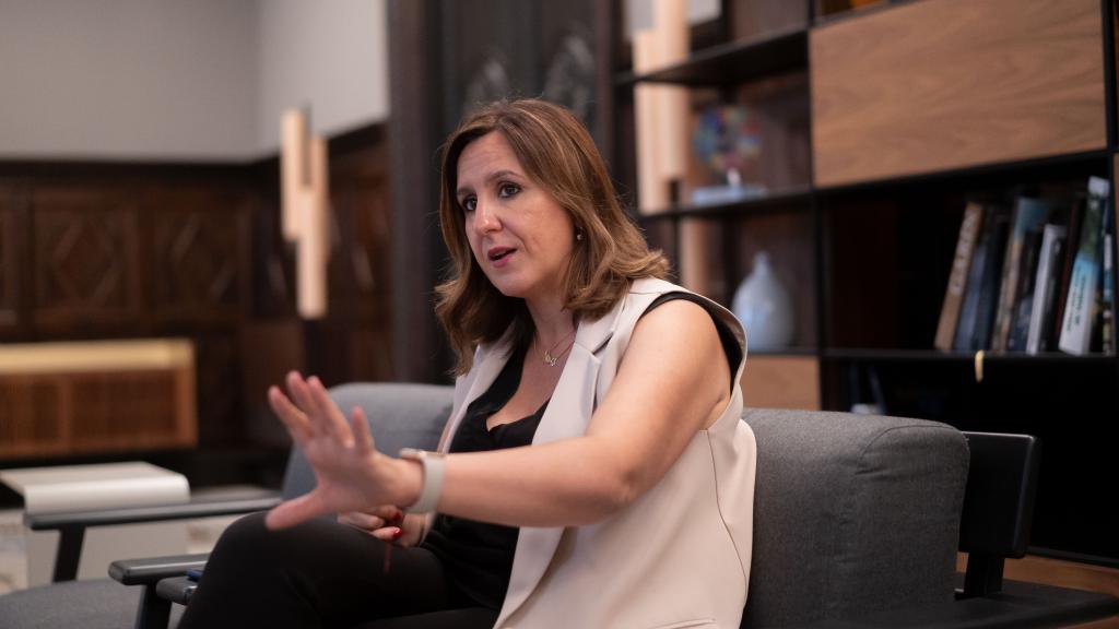 María José Catalá, en su despacho.
