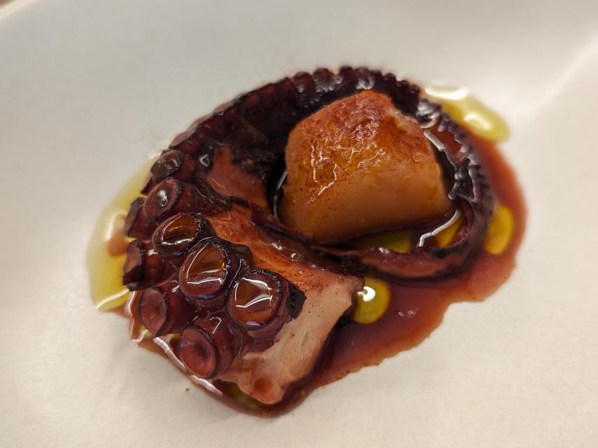 En La Mesa de Conus encontré el mejor pulpo a la gallega que he probado nunca